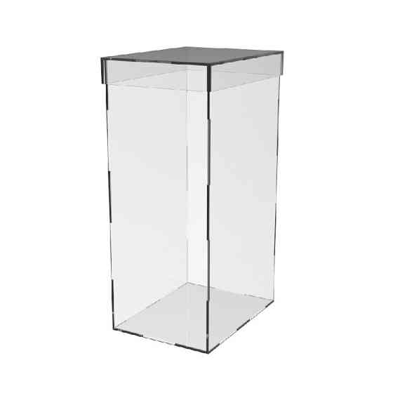 Коробка акриловая EKOSTAR 100х70х185 с крышкой Киев