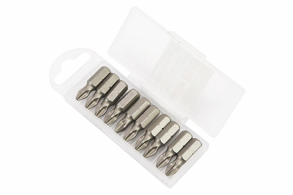 Біта PH2 25мм 1/4" S2 10шт 10-02-251 Київ - фото 1