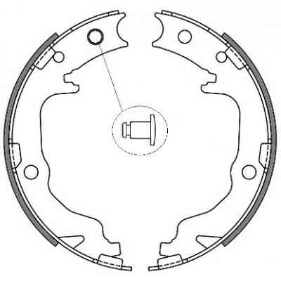 Тормозные колодки REMSA 4641.00 Винница