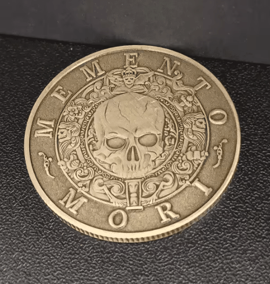 Монета Memento Mori, металл, памятная сувенирная 27.6 г, 40 мм Киев - изображение 5