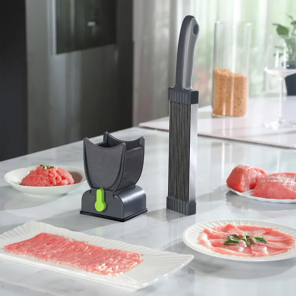 Ручний слайсер для нарізки м'яса + 2 насадки SBR Київ - фото 6