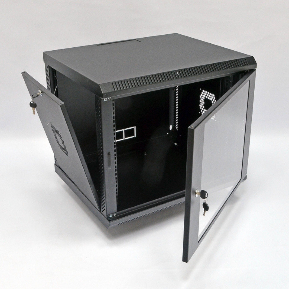 Шафа серверна CMS 9U 600 х 500 х 507 UA-MGSWA95B для мережевого обладнання Київ - фото 2