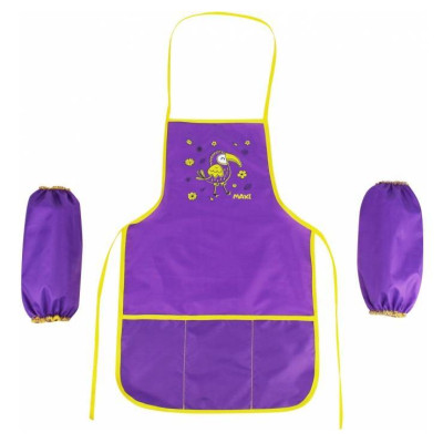 Фартук для творчества Maxi 49*30 см, фіолетовий (MX61490-12) Винница - изображение 1