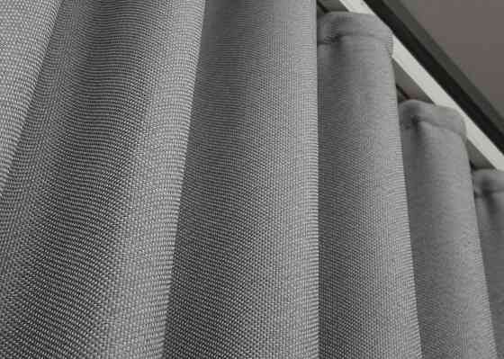 Шторная ткань лен-блэкаут высота 2,8м цвет серый 1797ш Киев