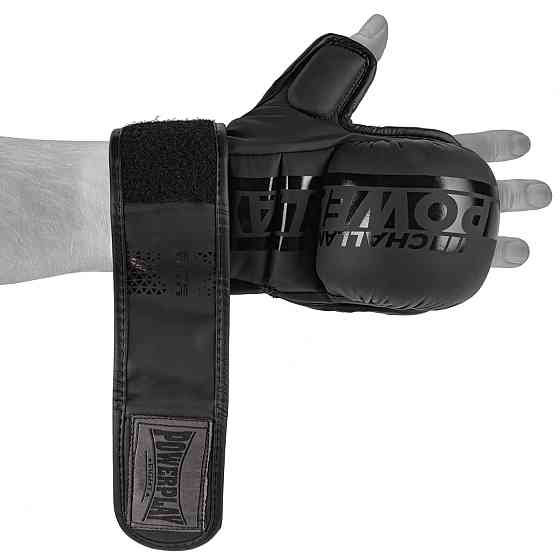 Перчатки для MMA PowerPlay PP_3033 Ultra Matt Черные S Киев