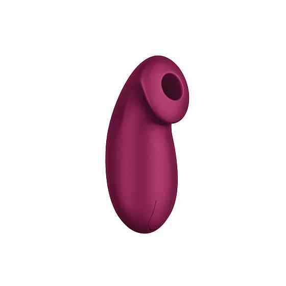 Вакуумний стимулятор Fun Factory Desire Wine Red, 11 режимів роботи, перезаряджуваний Sex Aura Київ
