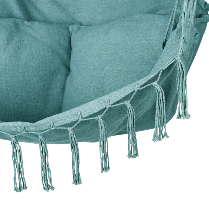 Бразильське крісло - гамак Outtec Boho XXL зелений Київ - фото 6