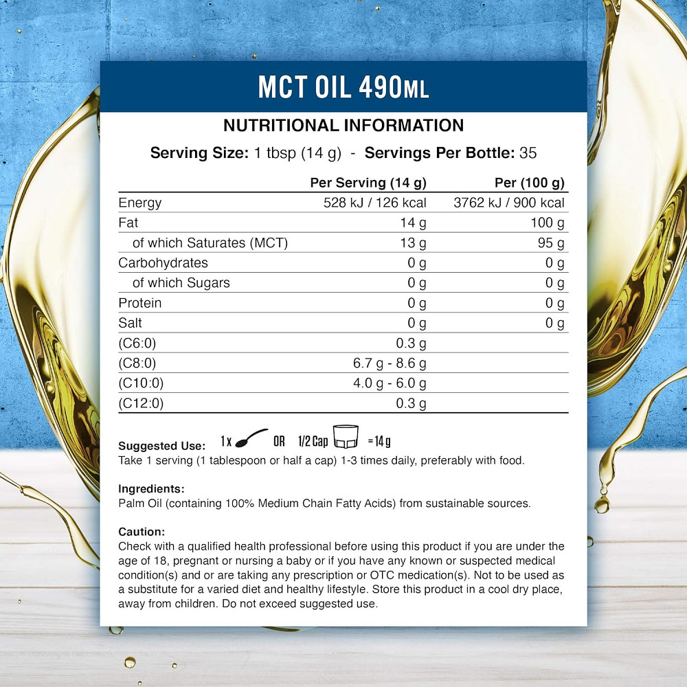Энергетик Applied Nutrition MCT Oil 490 ml Луцк - изображение 2