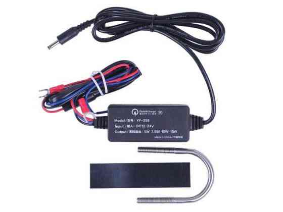 Держатель телефона HFCM-32  (крепление на руль), с беспроводной зарядкой Мукачево