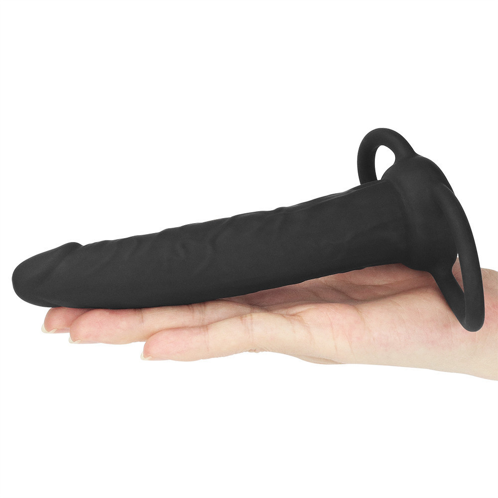 Насадка для подвійного проникнення - Anal Indulgence Collection Silicone Fantasy Double Prober Sex Aura Київ - фото 7