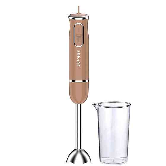 Sokany Ручний блендер Sokany 1726 занурювальний 300 Вт Помаранчевий Коломыя