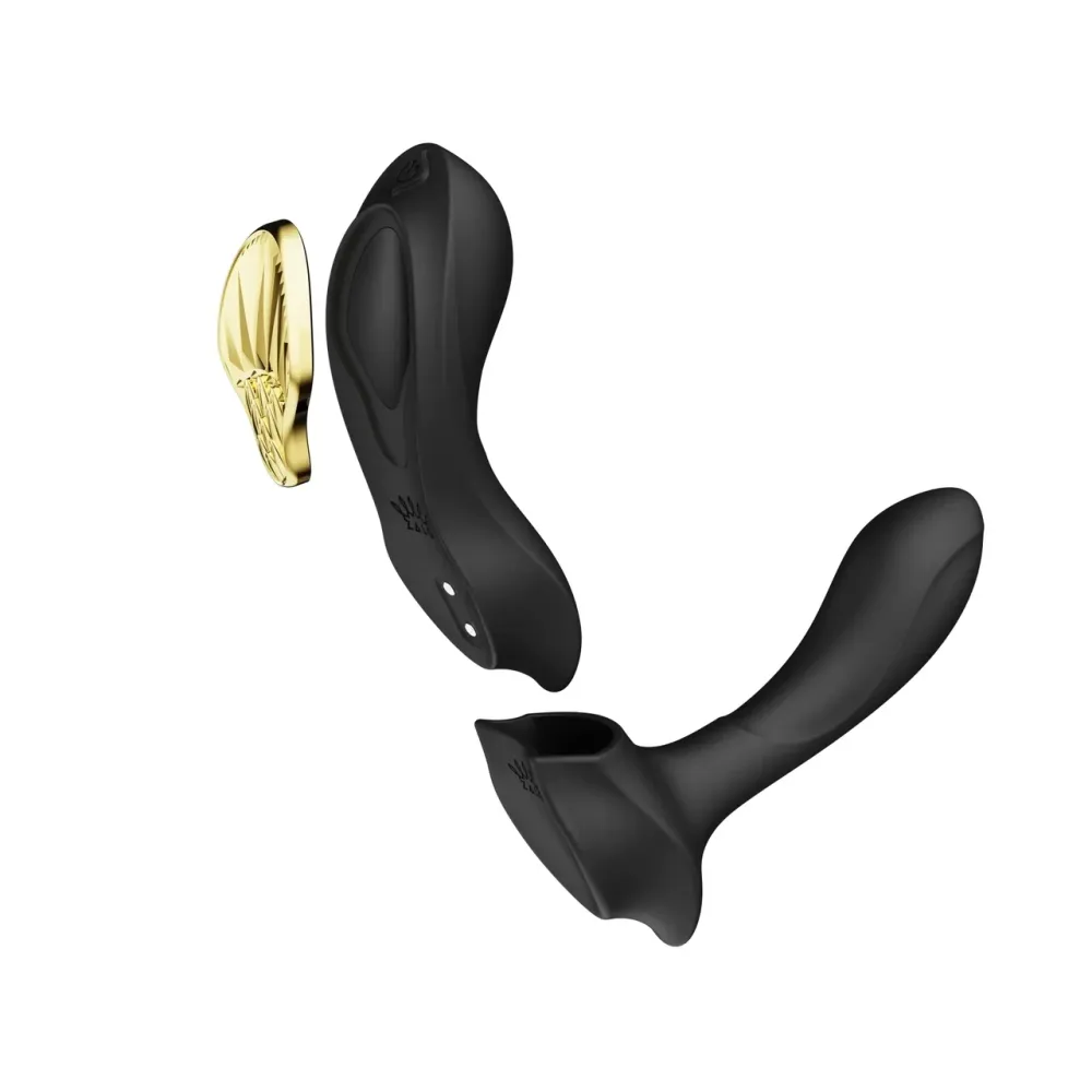 Вібратор у трусики AYA Zalo Obsidian Black на пульті управління Sex Aura Київ - фото 4