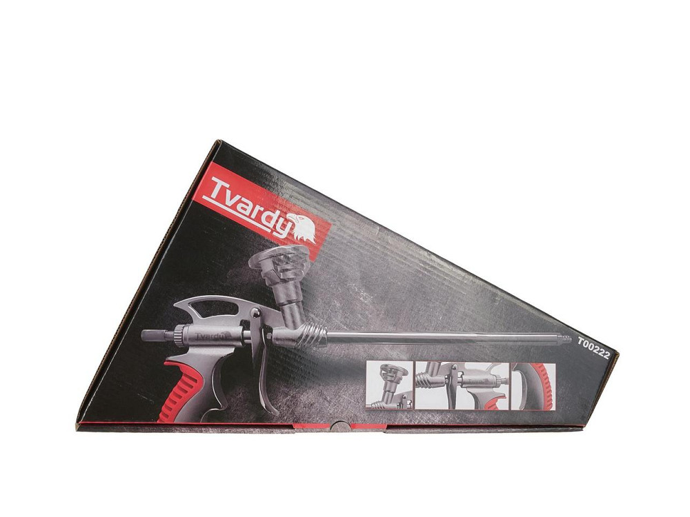 Пістолет монтажної піни "Tvardy" profi NO CLEAR самоочисний (не потребує змивача піни) Київ - фото 7