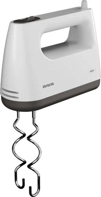 Міксер AIWA TeSaberu AHX-600 ручний 450Вт/ 5 швидк./ TURBO/ білий Вінниця - фото 2