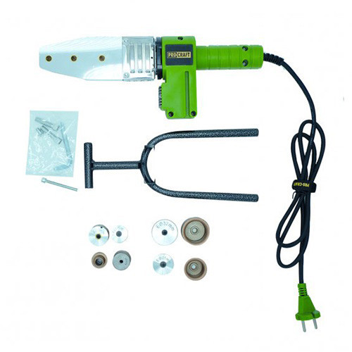 Паяльник для пластикових труб Procraft PL1900 800 Вт,Паяльник для труб Німеччина,Паяльник для труб  насадки 16  20 25 32 мм Львів - фото 6