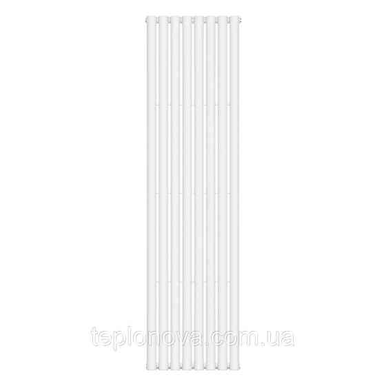 Вертикальный радиатор Ellipse 480х1800-8, anticor, белый Черновцы