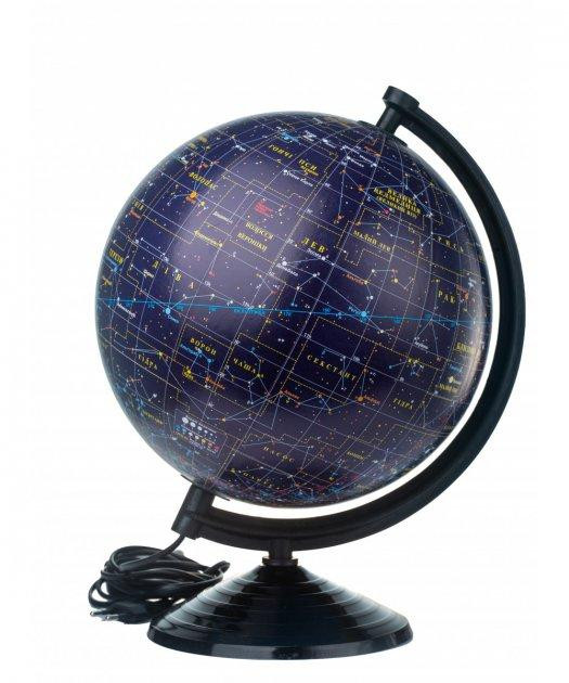 Глобус "Зоряне небо" (діам. 260 мм)з підсвітленням/лакований, шт Київ - фото 1