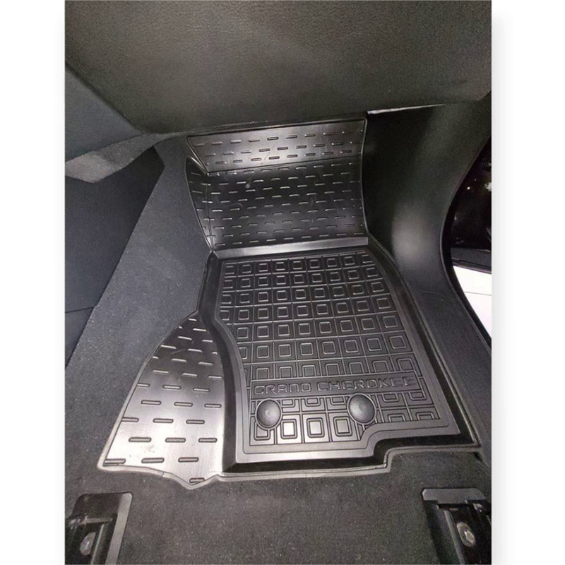 Коврики Джип grand cherokee 2021-> (wl) mod борт 2,5см, с перемычкой салона Мукачево - изображение 1