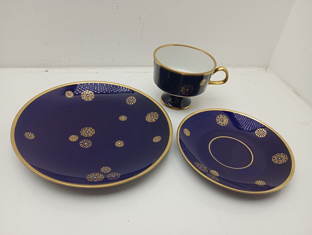 Колекційне порцелянове чайне тріо Fine LICHTE Луцьк - фото 2