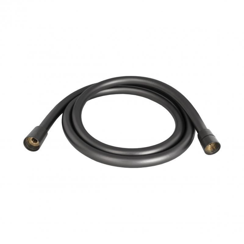 Шланг для ручного душа Qtap Hadice 1600 мм QTHADPVC160G Graphite графит Киев - изображение 1