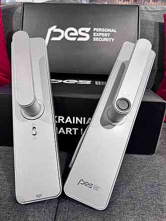 Біометричний готельний замок PES Ministr сірий Київ