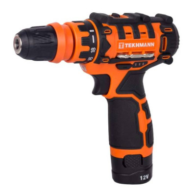 Шуруповерт Tekhmann TCD-12/2 DFR 2Ah (853784) Винница - изображение 1