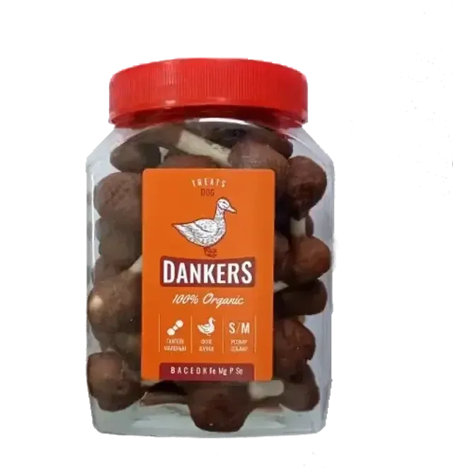 Лакомство для собак гантели маленькие с филе утки 500 г (Банка) Винница - изображение 1