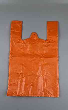 Майка п\э №27*47 Оранжевая 12 мкр (200шт) (1 пачка) Харьков