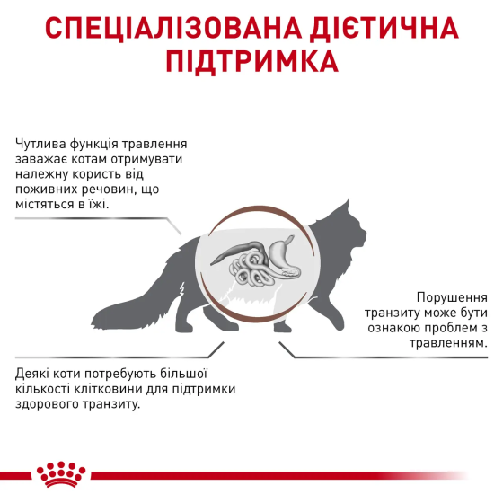 Royal Canin Gastrointestinal Fibre Response (Роял Канін Гастро Інтестинал) вологий корм для кішок для травлення 85 г х 12 шт. 85 г Запоріжжя