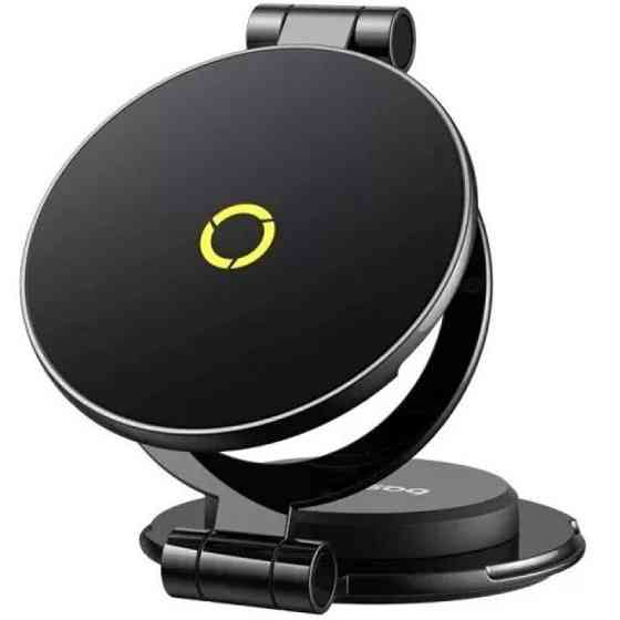Автотримач для телефона Baseus MagPro Series II Magnetic Car Mount Stick-on Version Cosmic Black Одеса
