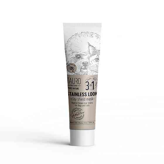 Tauro Pro Line Pure Nature Stainless look 3in1 Маска для котів та собак з білою шерстю, 50 мл Киев