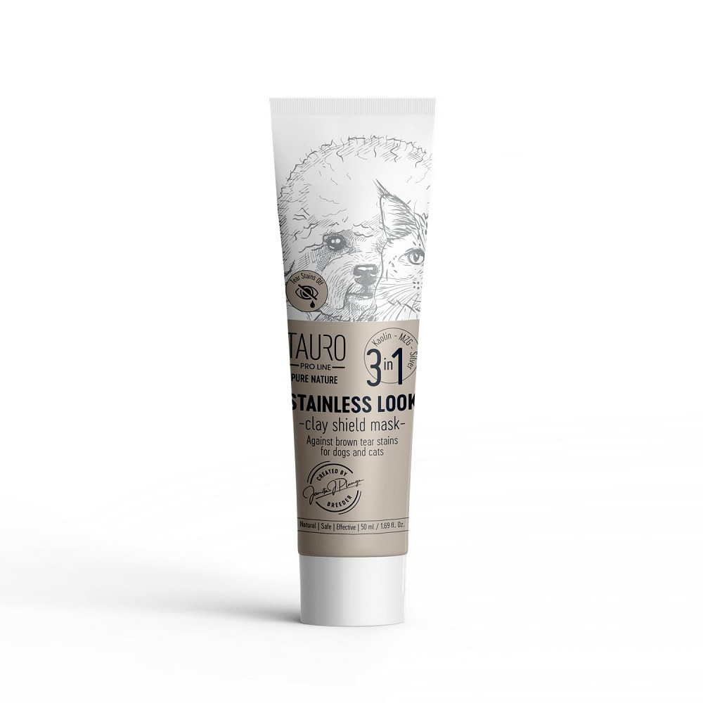 Tauro Pro Line Pure Nature Stainless look 3in1 Маска для котів та собак з білою шерстю, 50 мл Киев - изображение 1
