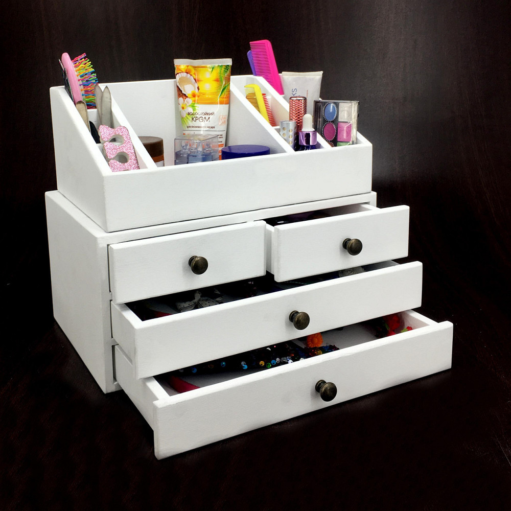 Органайзер для косметики "Зенобія" зефір Миколаїв - фото 1