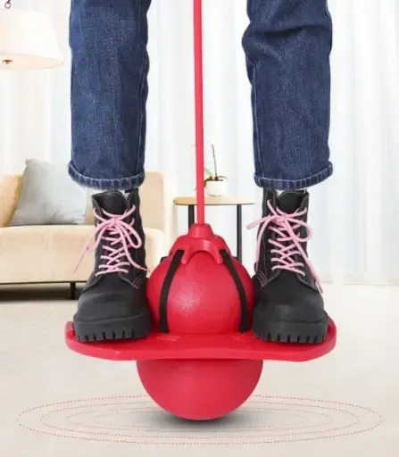 Kamille Красный Детский прыгун-джампинг на резинке (высота 54см, резиновая трубка растягивается Київ - фото 1