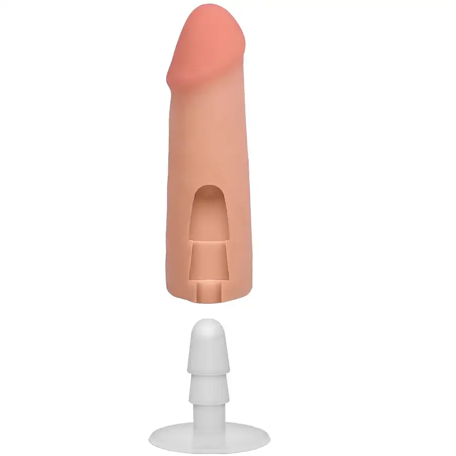 Фалоімітатор Doc Johnson The Realistic Cock ULTRASKYN - 5 Inch Vanilla Львів - фото 6