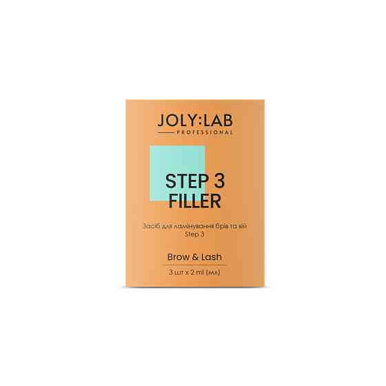 Набір засобів для ламінування брів та вій Step 3 Joly:Lab 3 шт х 2 мл Вінниця
