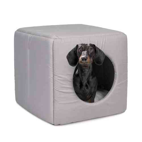 Дом-лежак Природа Cube для кошек и собак 40х40х37 см Киев
