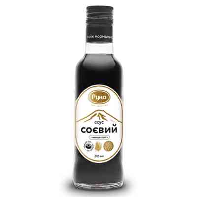 Соус Руна Соєвий менше солі 205 мл (4820267040658) Вінниця