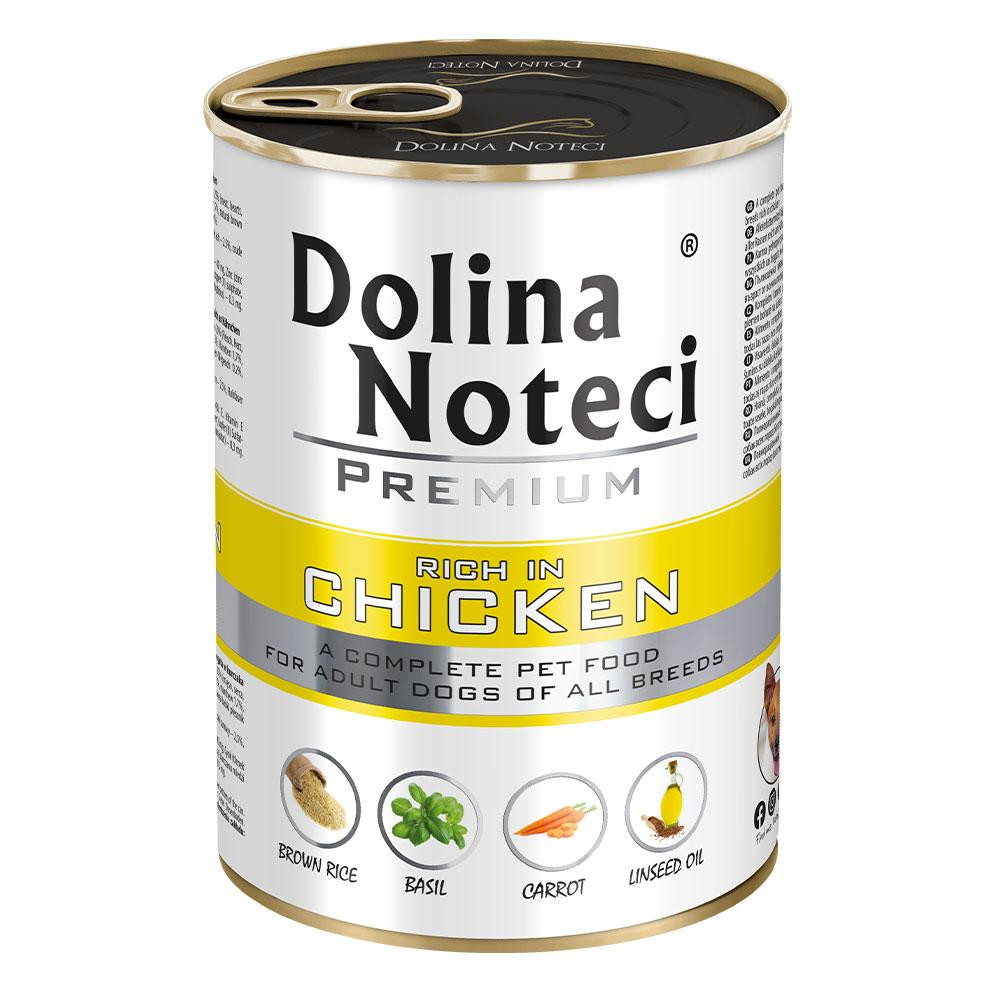 Dolina Noteci Premium (Долина Нотечі Преміум) консерви вологий корм для собак з куркою 500 г х 10 шт. Запоріжжя - фото 1