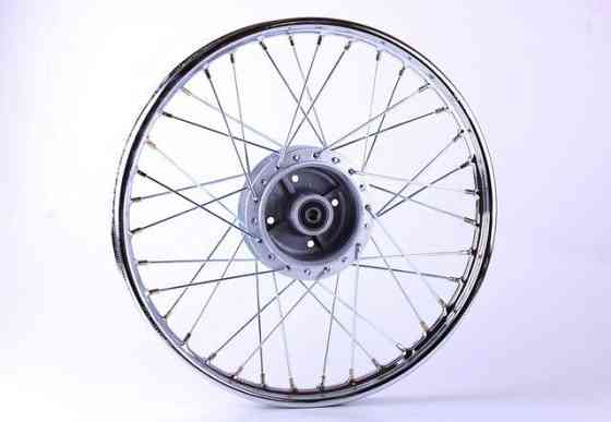 Диск задний cпицованный, барабанный тормоз 17*1,4 2,65kg мопед Дельта Мукачево