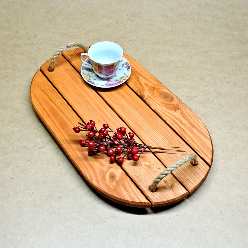 Поднос деревянный 