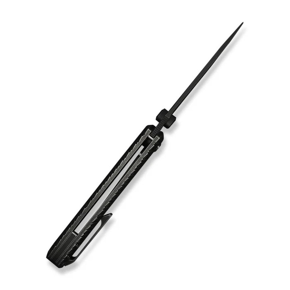 Ніж складаний туристичний Weknife Dracarys, (9.1 см) Böhler M390 / титан 6AL4V чорний Київ - фото 8