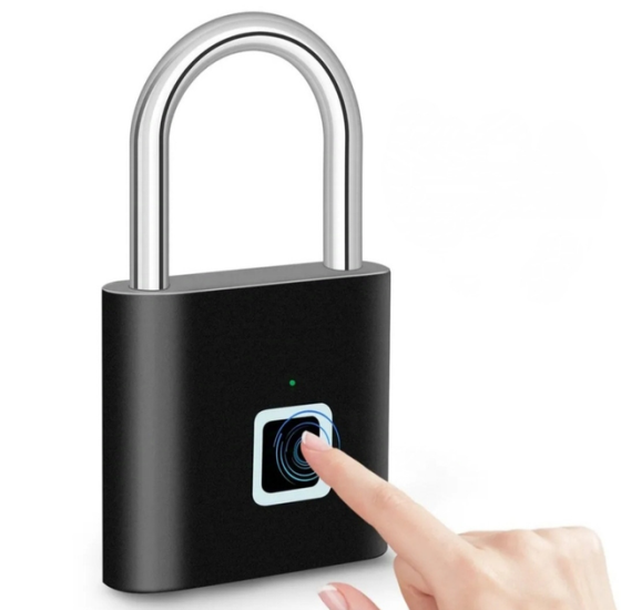 Портативний замок з відбитком пальця Padlock Tuya Луцк