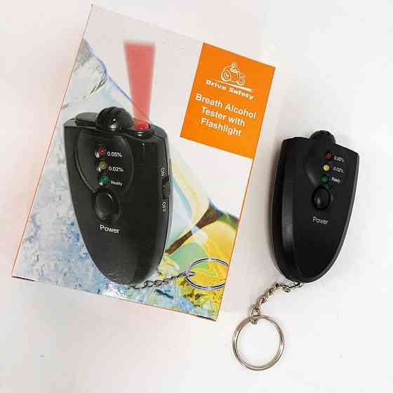 Алкогольний тестер з цифровим дисплеєм 2, Алкотестер з підсвічуванням, Компактний цифровий алкотестер ZB-36 Львів