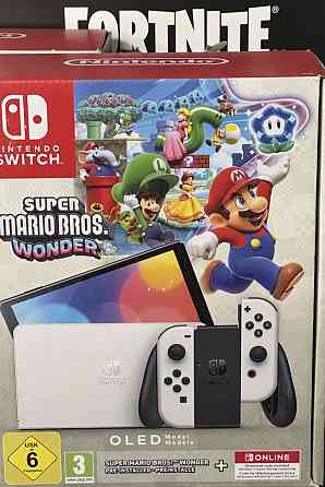 Приставка Nintendo Switch OLED + Mario Wonder. Харьков