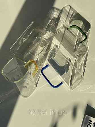 Кухоль чашка Olens "Чайний майстер" 350 мл 8030-276 прозора ручка Київ