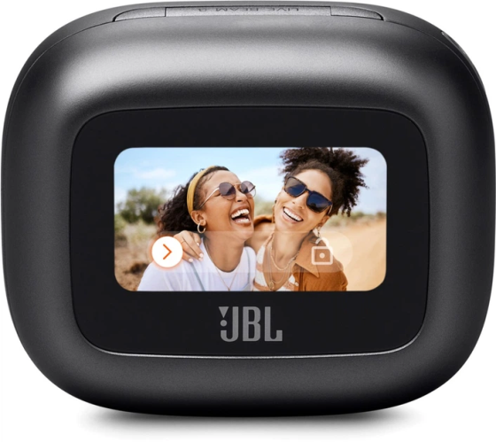 Навушники JBL Live Beam 3 Black Bluetooth з сенсорним дисплеєм кейсу, ANC, Hi-Fi звук, до 24 год, бездротова зарядка Київ