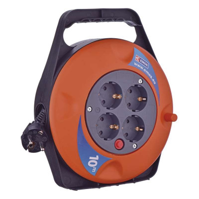 Мережевий подовжувач EMOS катушка 4 роз., 10 м (P19510) Вінниця - фото 1