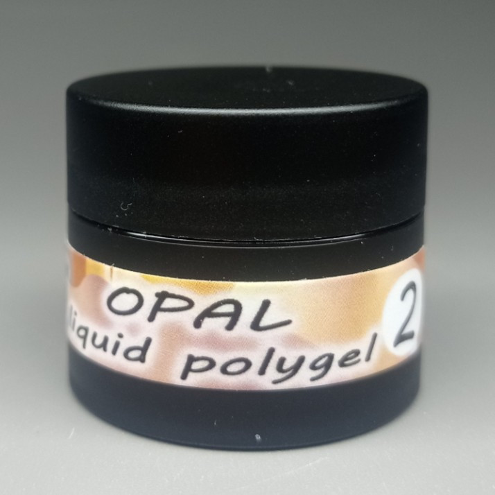 Рідкий полігель Мі OPAL #2 персик з шимером 5мл (баночка) Херсон - изображение 1