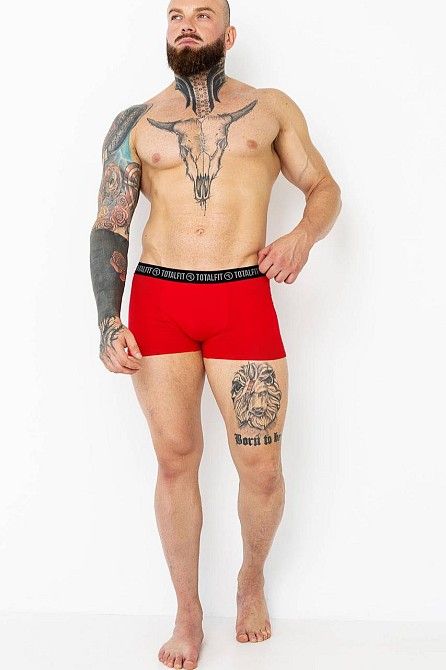 Чоловічі труси-боксери TotalFit TM1-KHL10 3XL, Червоний Київ - фото 2